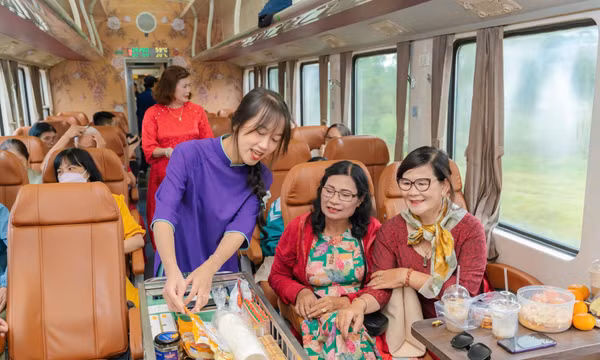 Ngành Đường sắt chủ động phục vụ nhu cầu đi lại dịp Tết Nguyên đán