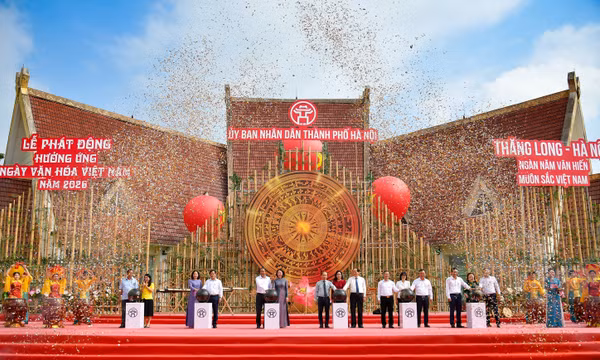 Hà Nội phát động hưởng ứng Ngày Văn hóa Việt Nam 2026