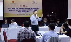 Nhận diện năng lực để phát triển các trường sư phạm