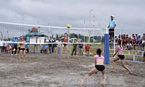 Khai mạc giải bóng chuyền bãi biển toàn quốc năm 2017