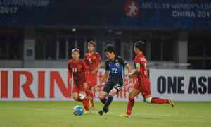U19 nữ Việt Nam thua đậm 0-8 trước đương kim vô địch Nhật Bản