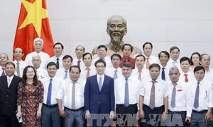 Phó Thủ tướng Vũ Đức Đam gặp mặt Đoàn đại biểu con liệt sĩ của huyện Đại Lộc, tỉnh Quảng Nam 