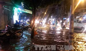 Thành phố Hồ Chí Minh: Mưa chuyển mùa giải nhiệt oi bức