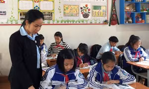 Cô giáo có tấm lòng nhân ái