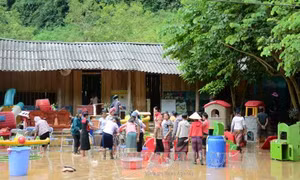Xã biên giới Mường Lói (Điện Biên) tan hoang sau lũ 