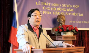 Đại sứ quán Việt Nam tại Nga phát động ủng hộ đồng bào lũ lụt 