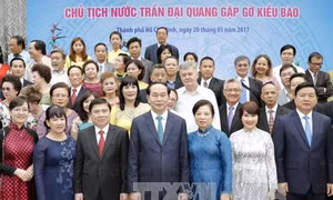Chủ tịch nước mong muốn bà con Việt kiều phát huy truyền thống 'con Lạc, cháu Hồng' 