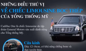 Vì sao ô tô của Tổng thống Mỹ được mệnh danh là 'Quái thú'?