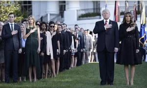 Tổng thống Trump lần đầu chủ trì lễ tưởng niệm các nạn nhân 11/9 tại Nhà Trắng