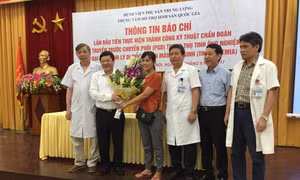 Đứa trẻ đầu tiên 'thoát' bệnh tan máu bẩm sinh nhờ kỹ thuật PGD