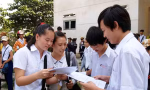 Điền thông tin cộng điểm vào phiếu đăng ký dự thi như thế nào
