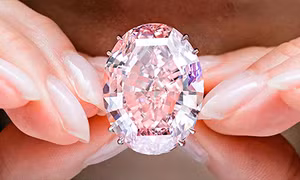 Viên kim cương hồng 'Pink Star' được bán với giá đắt nhất trong lịch sử 