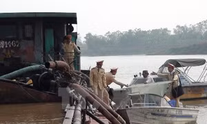 Ngăn chặn việc dùng hóa đơn quay vòng để hợp thức hóa chứng từ mua bán cát, sỏi