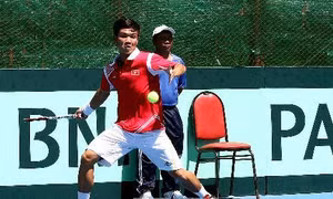 Nguyễn Hoàng Thiên thất bại ngay trận đầu tiên giải Davis Cup 2017