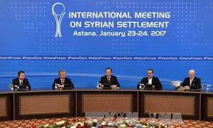 Nhóm kiểm soát lệnh ngừng bắn ở Syria họp tại Astana