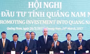 Thủ tướng dự Hội nghị xúc tiến đầu tư tỉnh Quảng Nam năm 2017