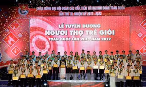 Tôn vinh 60 Người thợ trẻ giỏi toàn quốc năm 2017 