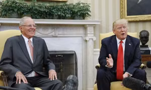 Tổng thống Mỹ Trump chấp thuận bán vũ khí cho Peru