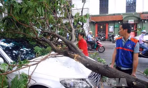 Thành phố Hồ Chí Minh xuất hiện mưa lớn bất thường giữa mùa khô