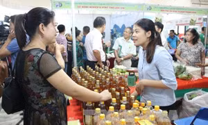 Thêm một phiên chợ nông sản an toàn ở Hà Nội