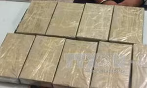 Bắt tạm giam đối tượng mua bán trái phép 16 bánh heroin 