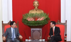 Đồng chí Võ Văn Thưởng tiếp Đại sứ Cộng hòa nhân dân Trung Hoa 