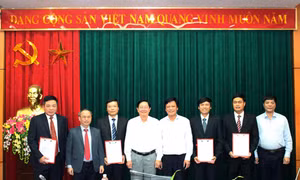 Bổ nhiệm 4 nhân sự chủ chốt Bộ Nội vụ