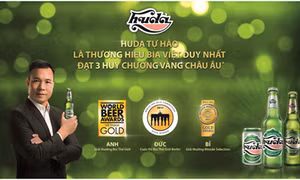 Huda - Thương hiệu bia Việt đầu tiên đạt ba huy chương vàng châu Âu
