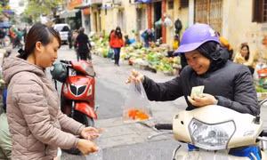Nhộn nhịp các mặt hàng tiễn Táo quân chầu trời 