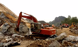 Vĩnh Phúc: Nhiều núi đồi "biến mất" vì nạn khai thác đất đá