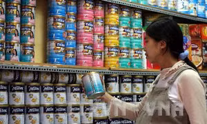 Đề xuất không kiểm dịch đối với nhóm hàng sữa bột nhập khẩu
