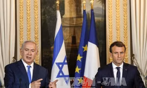 Pháp và Israel tìm lối thoát cho tiến trình hòa bình Trung Đông 