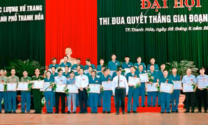 Đại hội thi đua Quyết thắng Lực lượng vũ trang Thành phố Thanh Hóa 