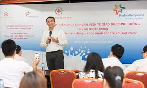 Hội Chữ thập đỏ Việt Nam triển khai đề án phát triển thể chất, trí tuệ cho trẻ em 