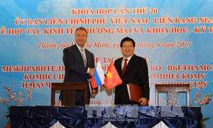 Khóa họp thứ 20 Ủy ban Liên Chính phủ Việt Nam - Liên bang Nga: Thúc đẩy hợp tác đa lĩnh vực