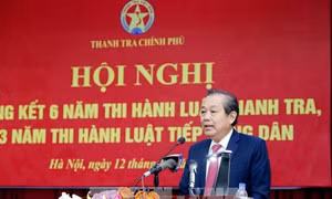 Còn tình trạng chồng chéo, tiêu cực trong hoạt động thanh tra
