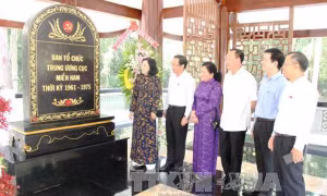 Nâng cấp Nhà bia Ban Tổ chức Trung ương Cục miền Nam