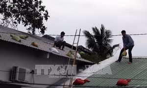 Chùm ảnh: Các tỉnh phía Nam ứng phó với bão số 16