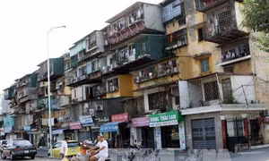 Bức tranh chung cư tại Hà Nội 
