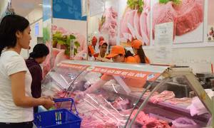 Doanh nghiệp TP Hồ Chí Minh giảm giá thịt lợn VietGAP lên đến 49%