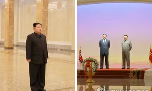 Ông Kim Jong-un lần đầu trong 6 năm vắng mặt ngày giỗ cha?