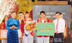 TP Hồ Chí Minh trao thưởng HLV, VĐV xuất sắc tại SEA Games 29 