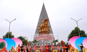 Phú Thọ khánh thành công trình Tượng đài chiến thắng Tu Vũ