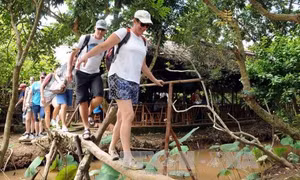 Du khách đến Tiền Giang tăng mạnh dịp Tết 