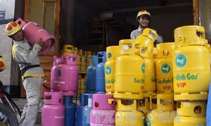 Giá gas bán lẻ trong nước tháng 12 'đứng im'