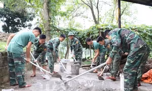 Dấu ấn bộ đội biên phòng trong phong trào nông thôn mới vùng biên giới
