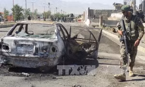 Taliban đánh bom trụ sở cảnh sát Afghanistan, 20 người thương vong