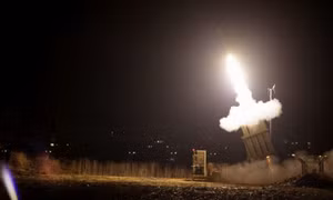 'Vòm sắt' Israel đánh chặn liên tiếp tên lửa phóng từ Ai Cập