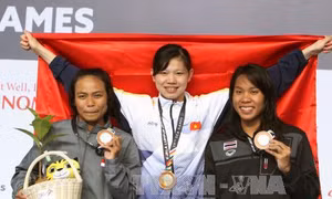 Ánh Viên có huy chương vàng thứ 3 tại SEA Games 29