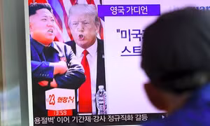 Tàu sân bay lớn nhất Mỹ cập cảng Hàn Quốc, Tổng thống Trump cảnh báo 'mọi việc đã sẵn sàng'